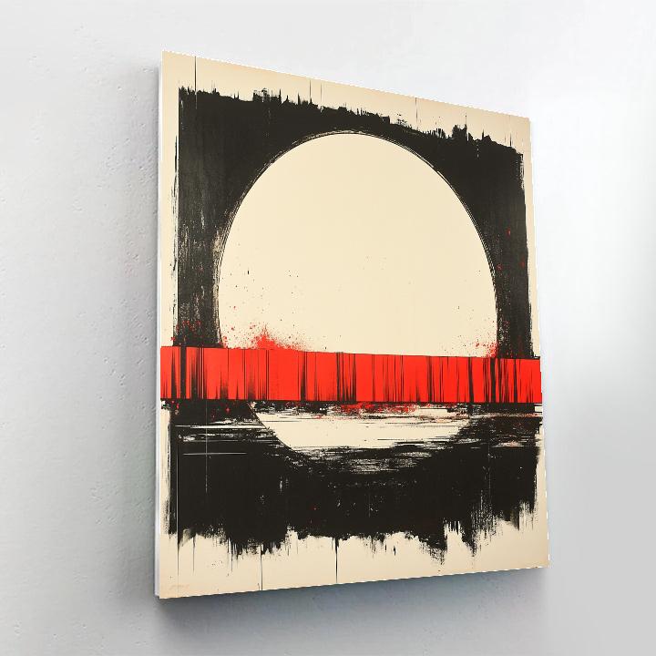 Banksy Inspired Censorship Eclipse DIY paint by numbers