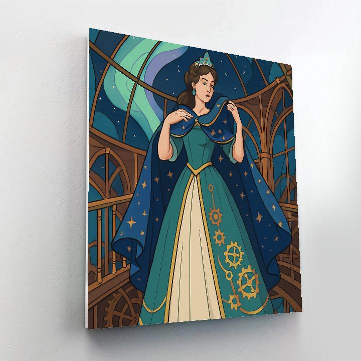Clockwork Aurora Princess Paint by numbers kits