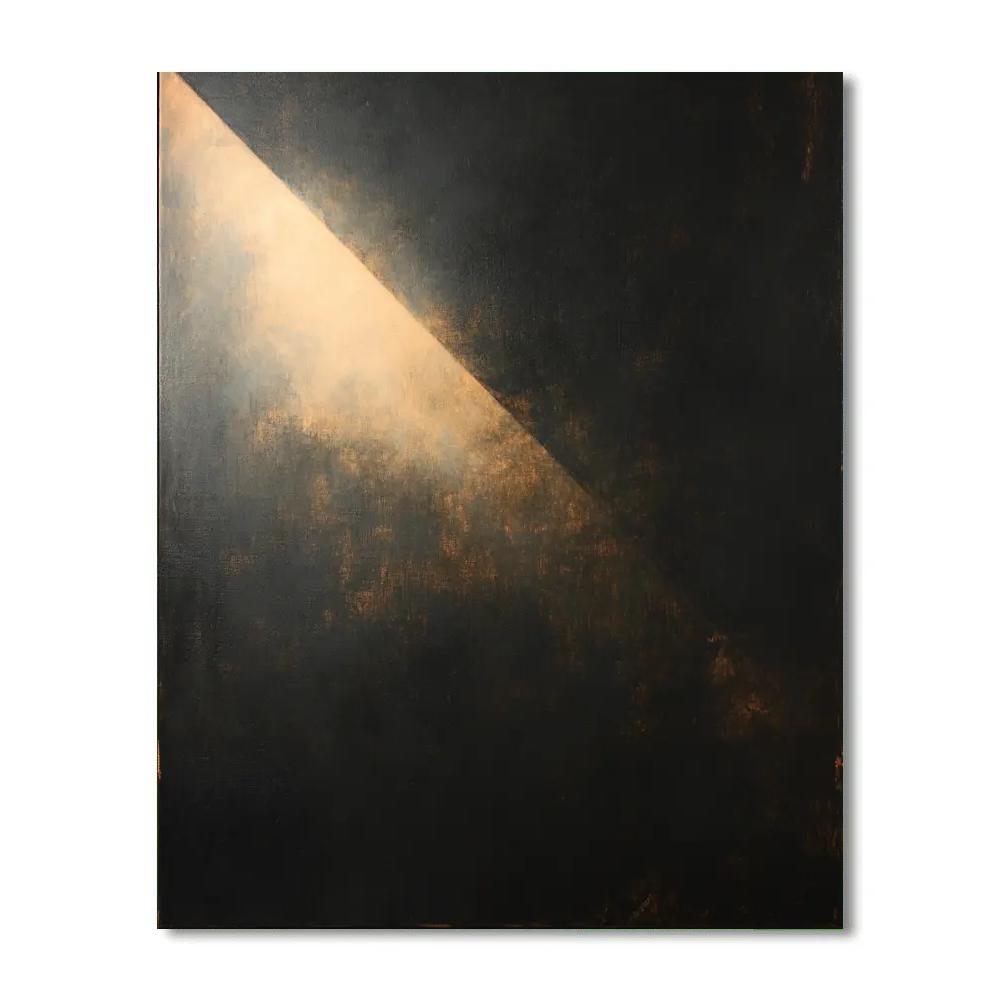 Caravaggio Inspired Tenebrist Light Rift painting number kit