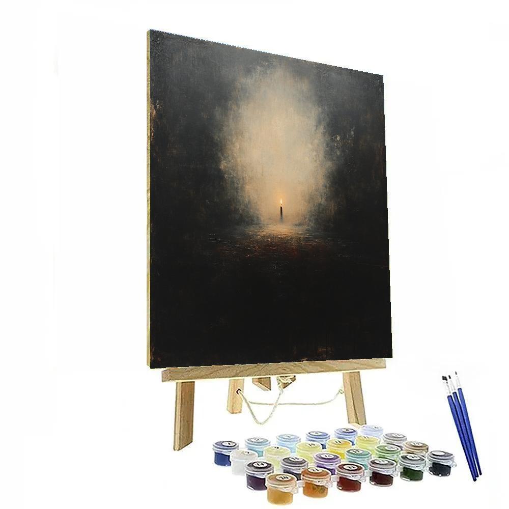 Caravaggio Inspired Chiaroscuro Ashen Halo Numbered painting kits