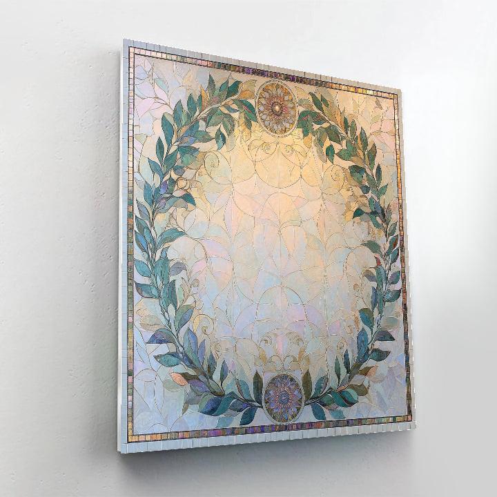 Alphonse Mucha Inspired Aurora Botanica Tapestry Paint by numbers kits