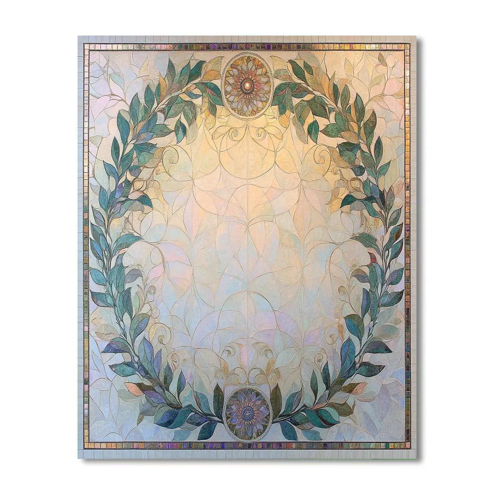 Alphonse Mucha Inspired Aurora Botanica Tapestry Paint by numbers kits