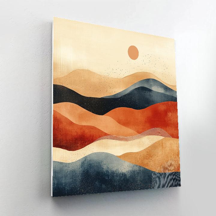 Paul Klee Inspired Nebular Lullaby Numbered painting kits