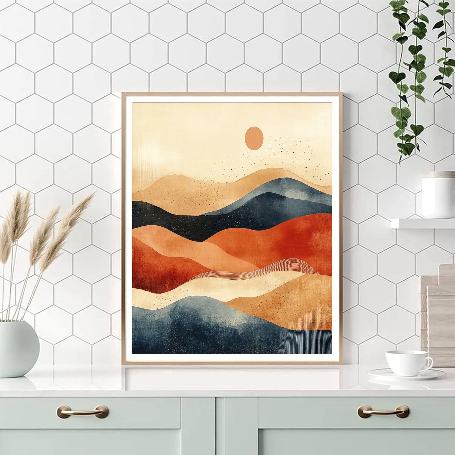 Paul Klee Inspired Nebular Lullaby Numbered painting kits