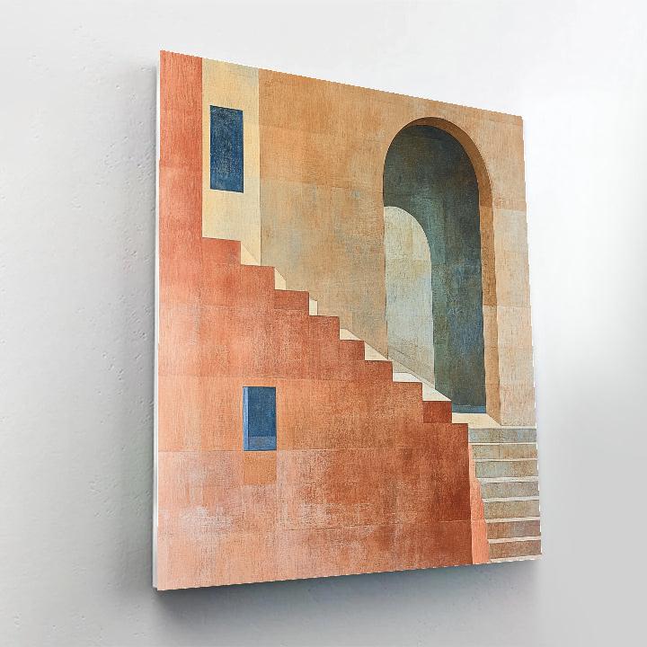 Paul Klee Inspired Chromatic Time Garden Paint by numbers kits