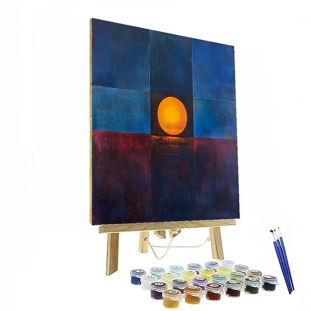Mark Rothko Inspired Eclipse Color Field painting number kit
