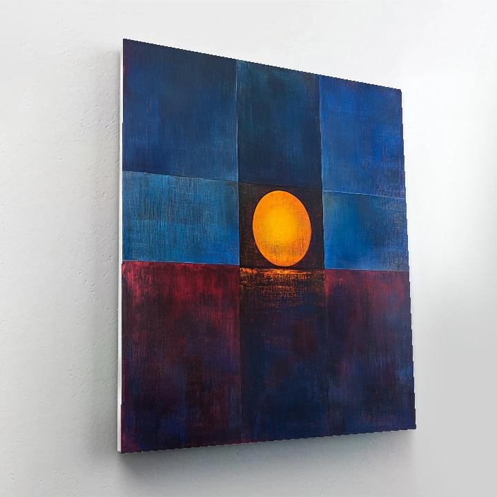 Mark Rothko Inspired Eclipse Color Field painting number kit