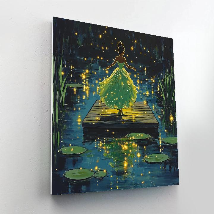 Tiana Bayou Firefly Stardust Waltz paint by color