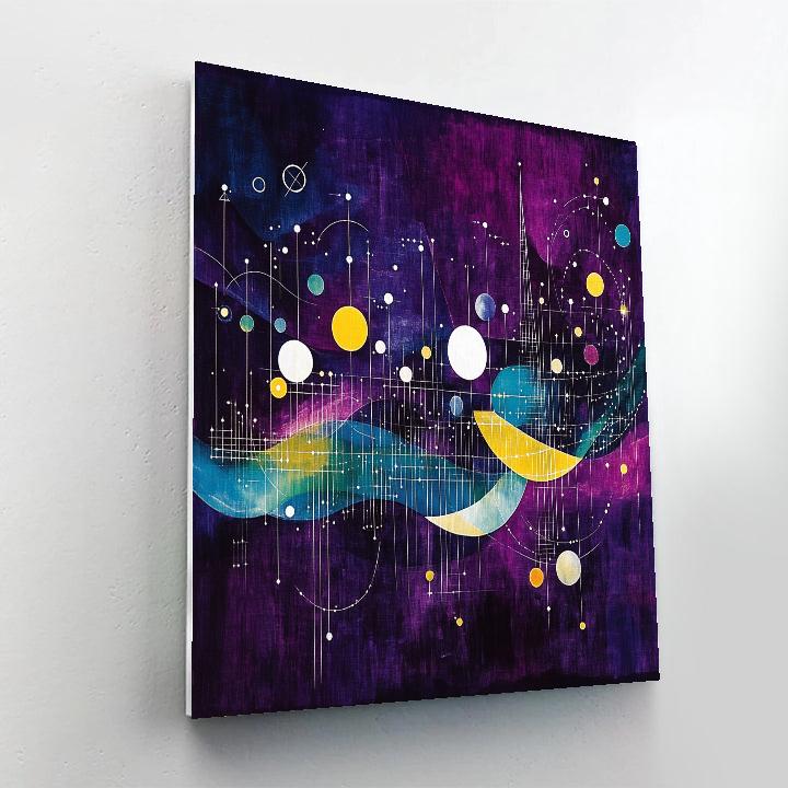 Wassily Kandinsky Inspired Abstract Music Constellations Paint by numbers art