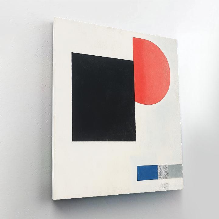 Kazimir Malevich Inspired Event Horizon Equilibrium Numbered painting kits