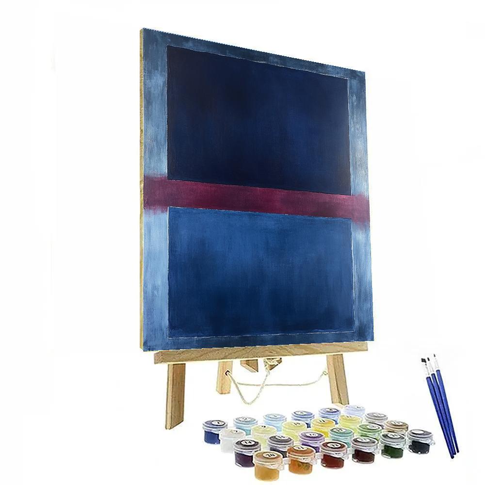 Mark Rothko Inspired Tidal Eclipse Quietude Paint by numbers kits