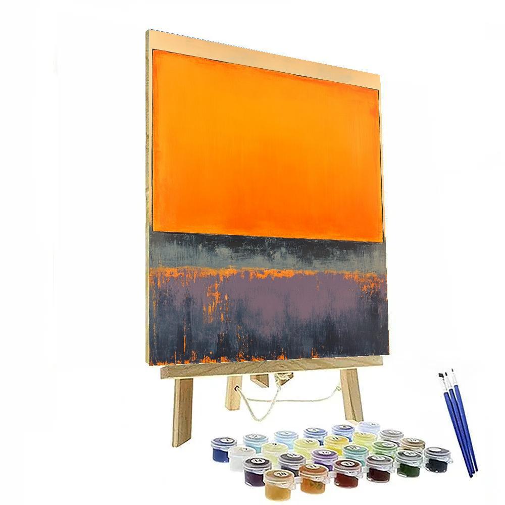 Mark Rothko Inspired Lagrange Point Reverie paint by numbers