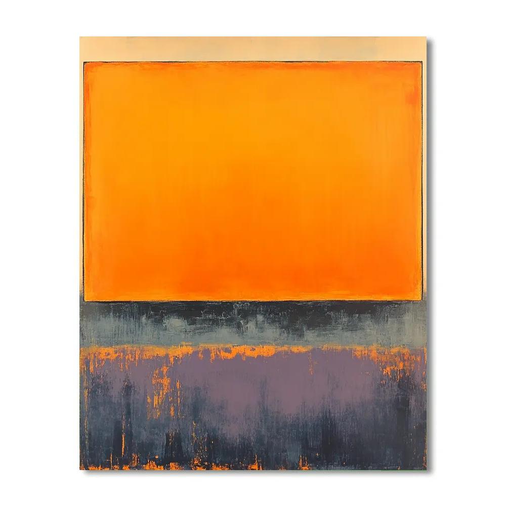 Mark Rothko Inspired Lagrange Point Reverie paint by numbers