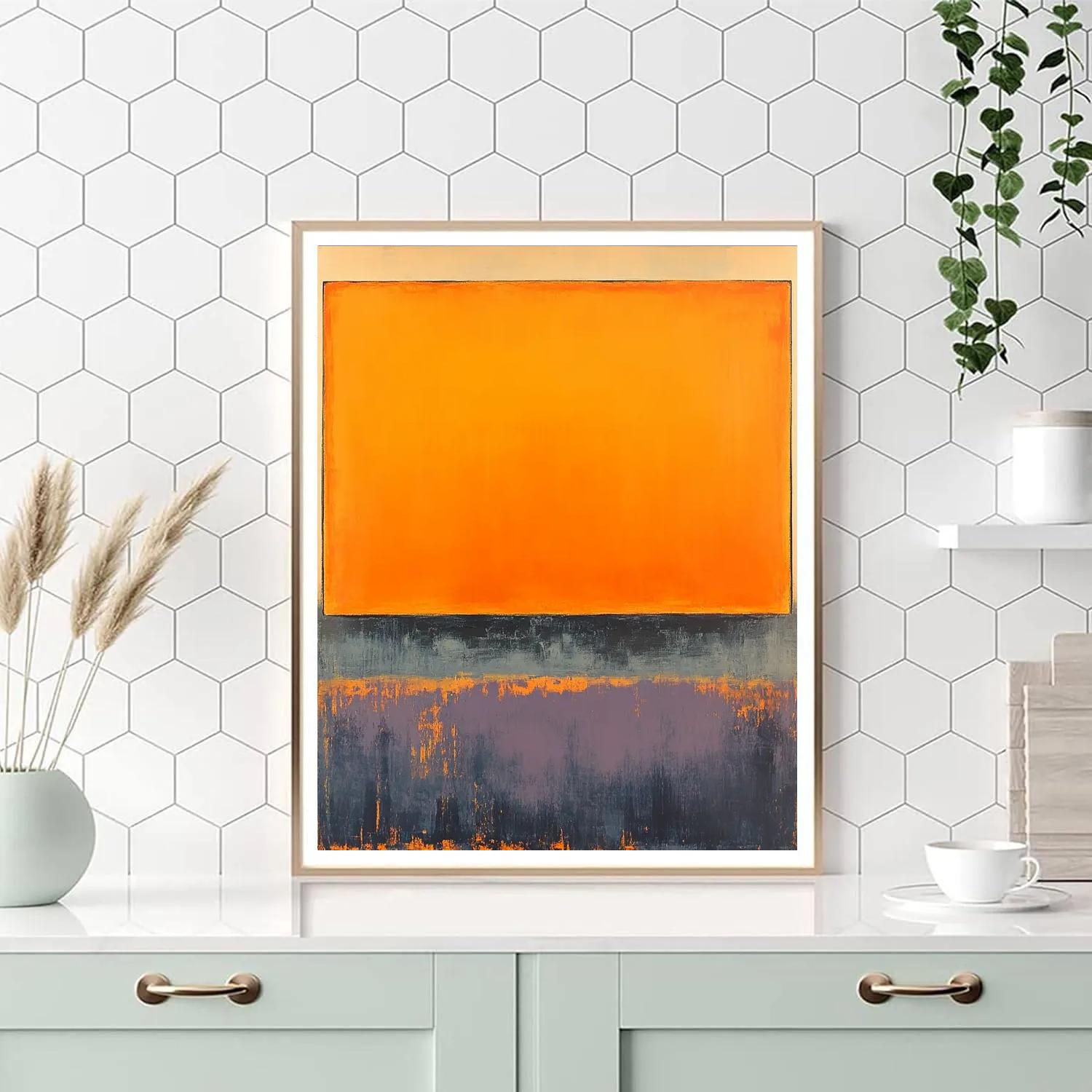 Mark Rothko Inspired Lagrange Point Reverie paint by numbers