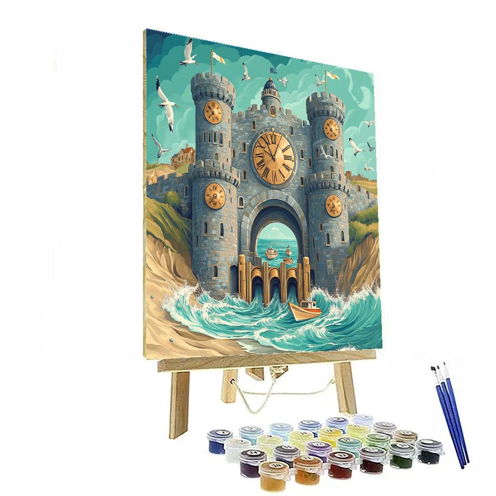 Tideclock Castle Harbor Citadel painting number kit