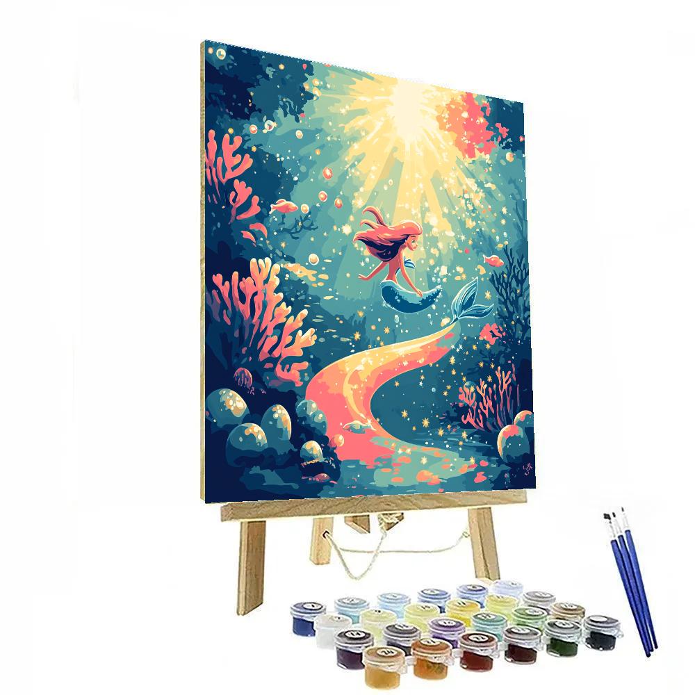 Ariel Coral Reef Star Pearls paint by color