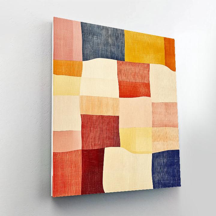 Paul Klee Inspired Chromatic Tectonics Paint by numbers art