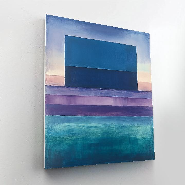 Mark Rothko Inspired Twilight Over Silent Ocean Paint by numbers kits