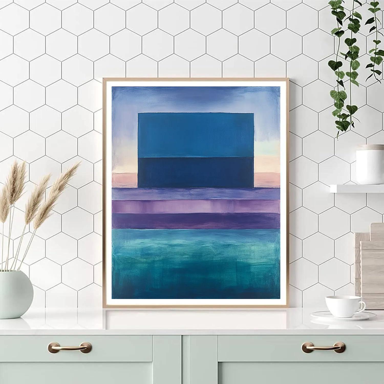 Mark Rothko Inspired Twilight Over Silent Ocean Paint by numbers kits