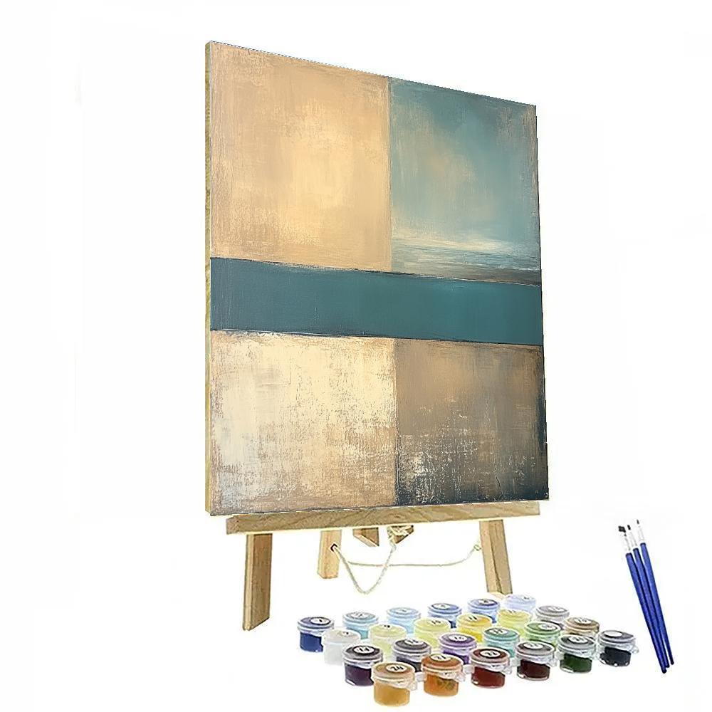 Mark Rothko Inspired Saltwind Stillness Fields Paint by numbers art