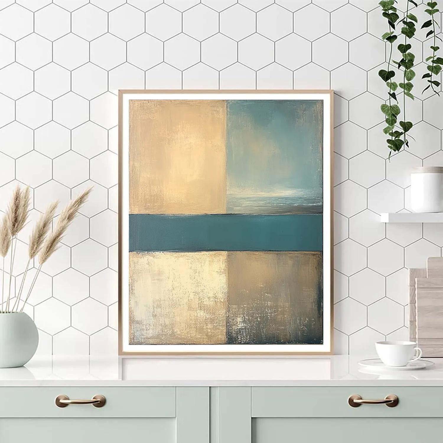 Mark Rothko Inspired Saltwind Stillness Fields Paint by numbers art