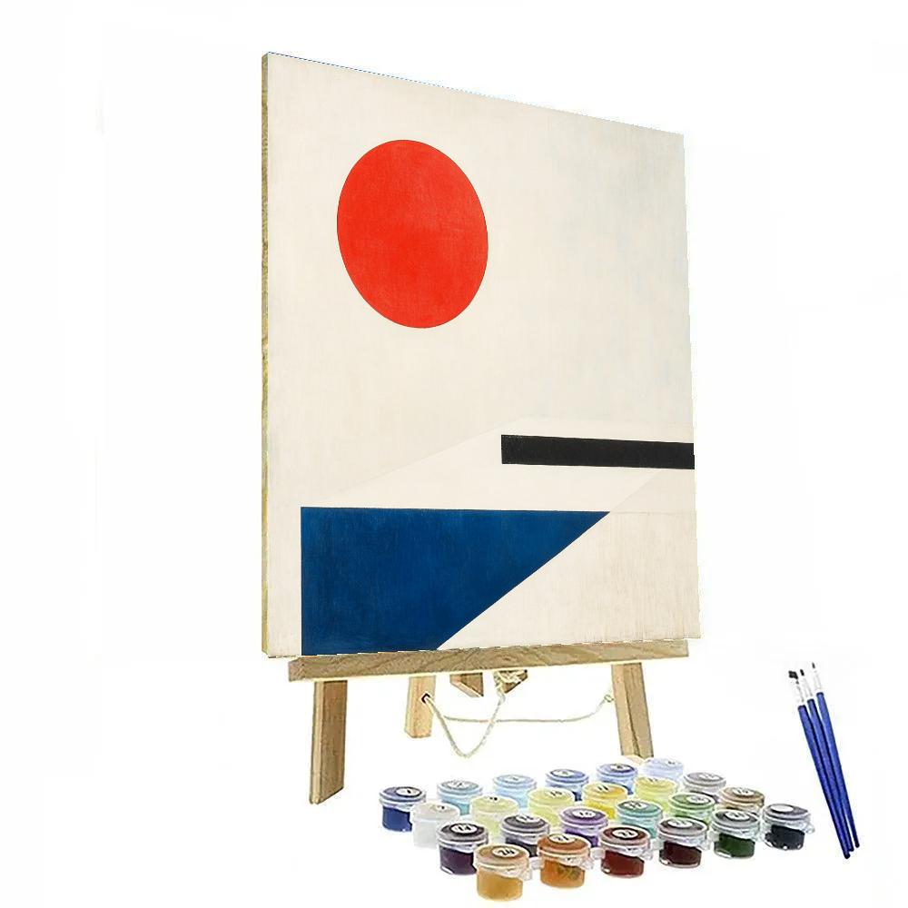 Kazimir Malevich Inspired Lagrange Point Equilibrium paint by number