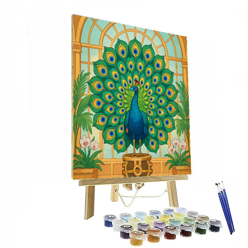 Clockwork Conservatory Peacock paint by color