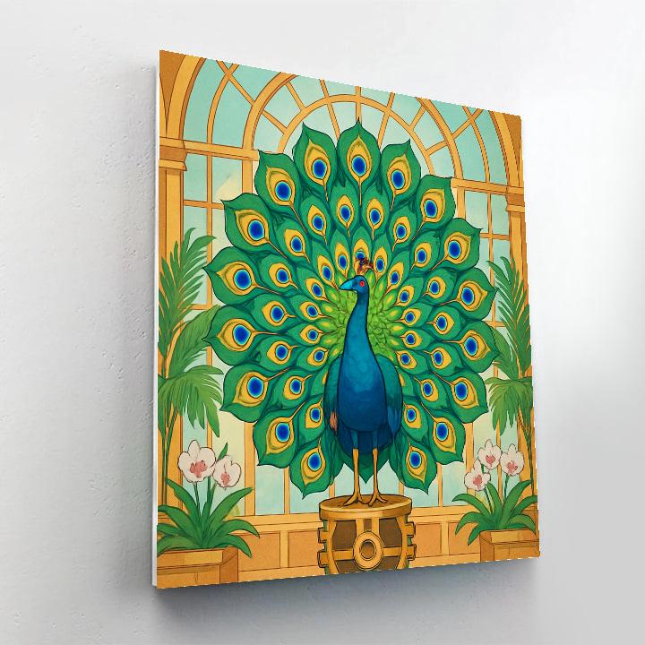 Clockwork Conservatory Peacock paint by color