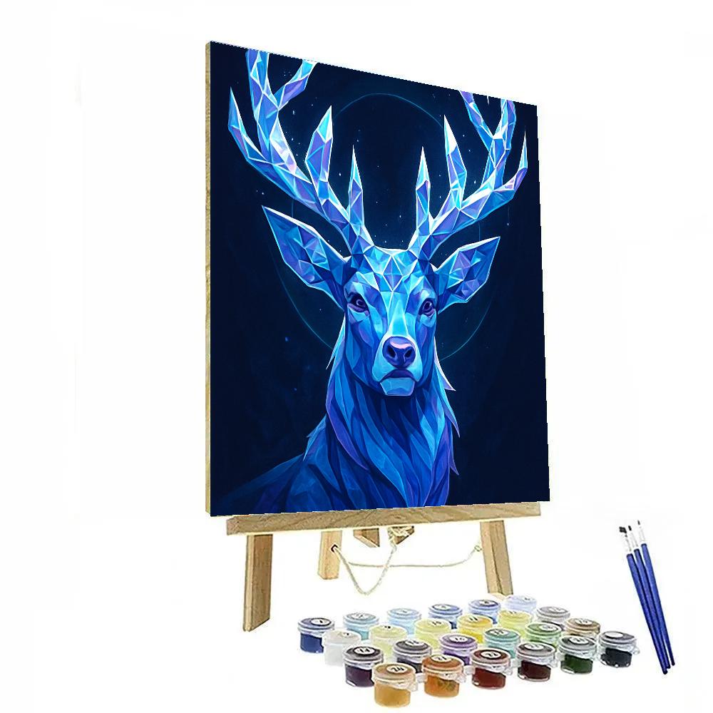 Crystalline Stag Eclipse paint by color