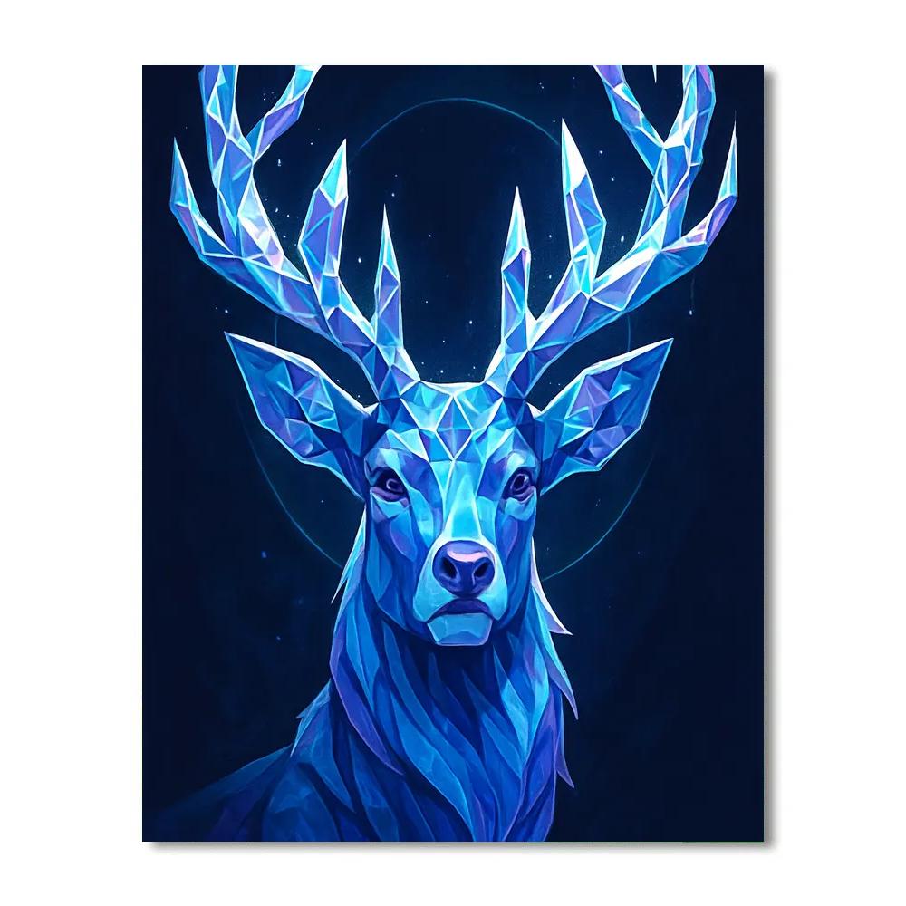 Crystalline Stag Eclipse paint by color