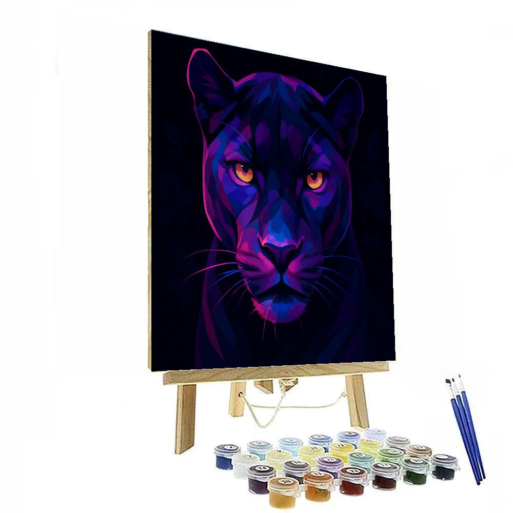Electric Orchid Panther paint by color