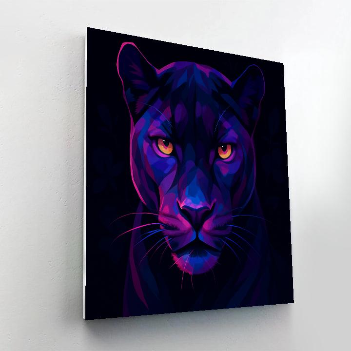 Electric Orchid Panther paint by color