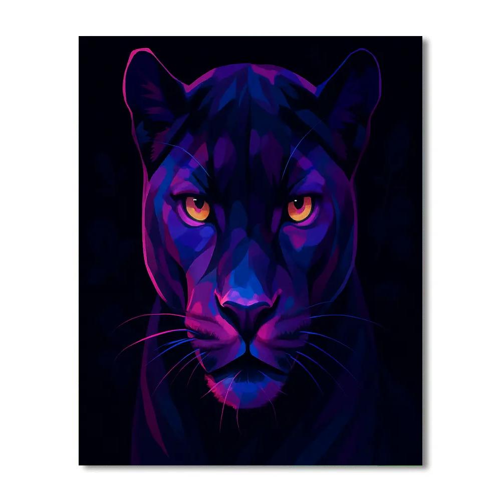 Electric Orchid Panther paint by color
