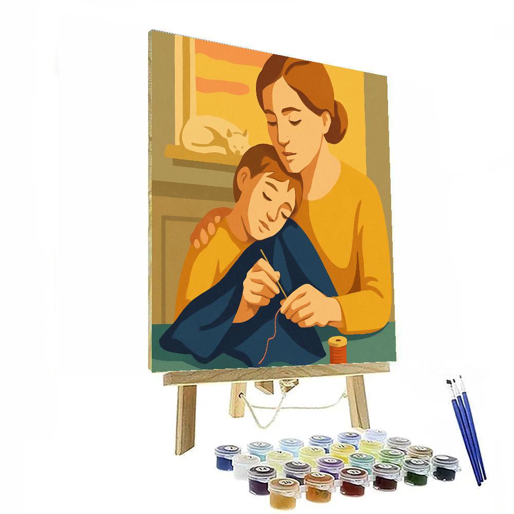 Mother Thread Of Dawn Number painting