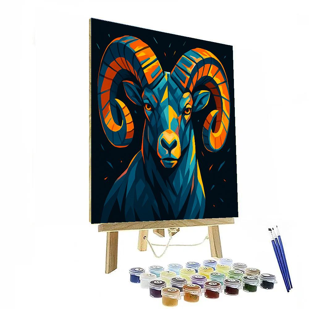 Kaleidoscope Ram Vanguard Numbered painting kits
