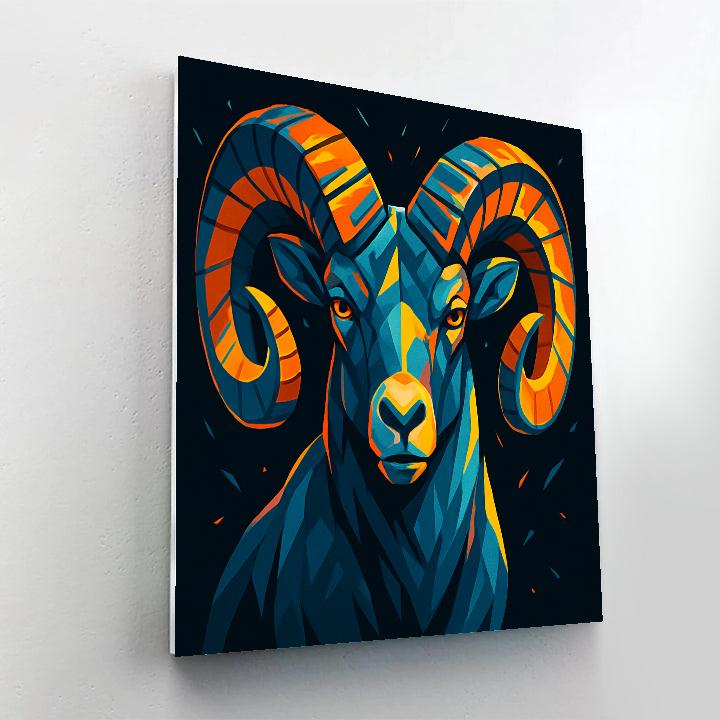 Kaleidoscope Ram Vanguard Numbered painting kits