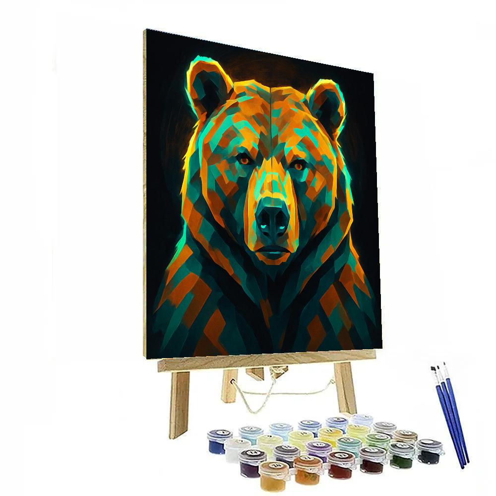 Ironwood Grizzly Spectrum Paint by numbers kits