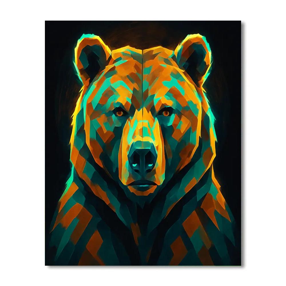 Ironwood Grizzly Spectrum Paint by numbers kits