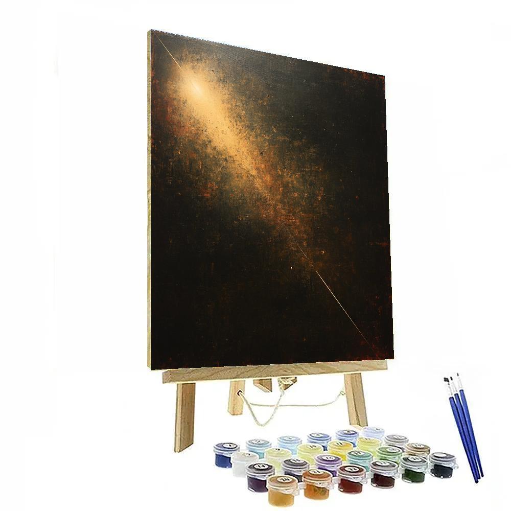 Caravaggio Inspired Tenebrist Lightfall paint by color