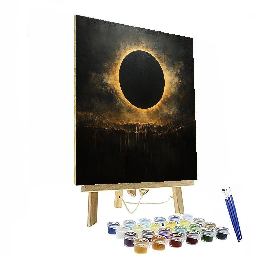 Caravaggio Inspired Eclipse Afterglow Paint by numbers kits