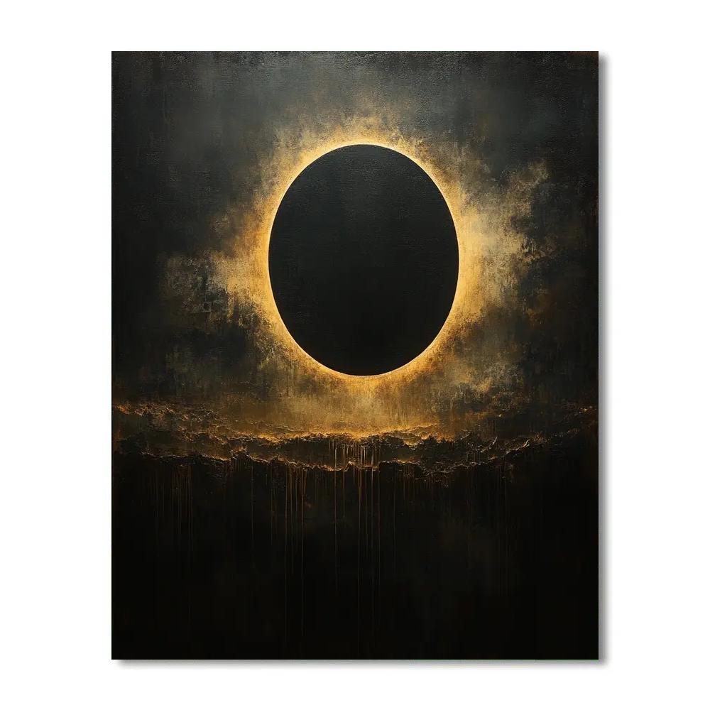Caravaggio Inspired Eclipse Afterglow Paint by numbers kits