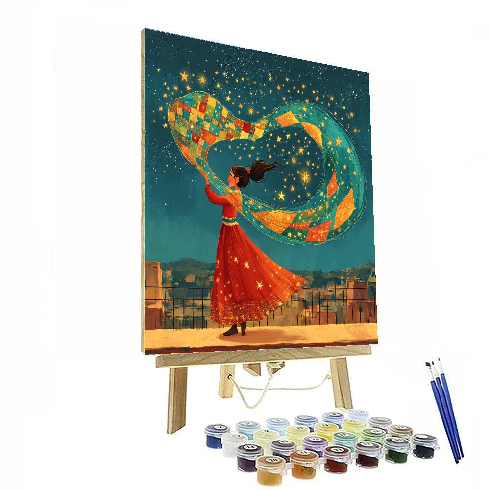 Mirabel Madrigal Constellation Quilt Sky Painting by numbers kit