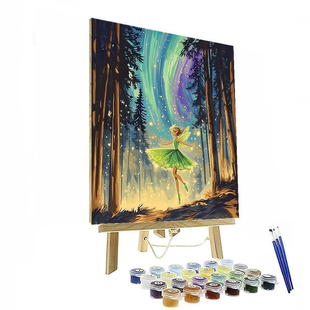 Tinker Bell Aurora Forest Sprint Paint by numbers kits