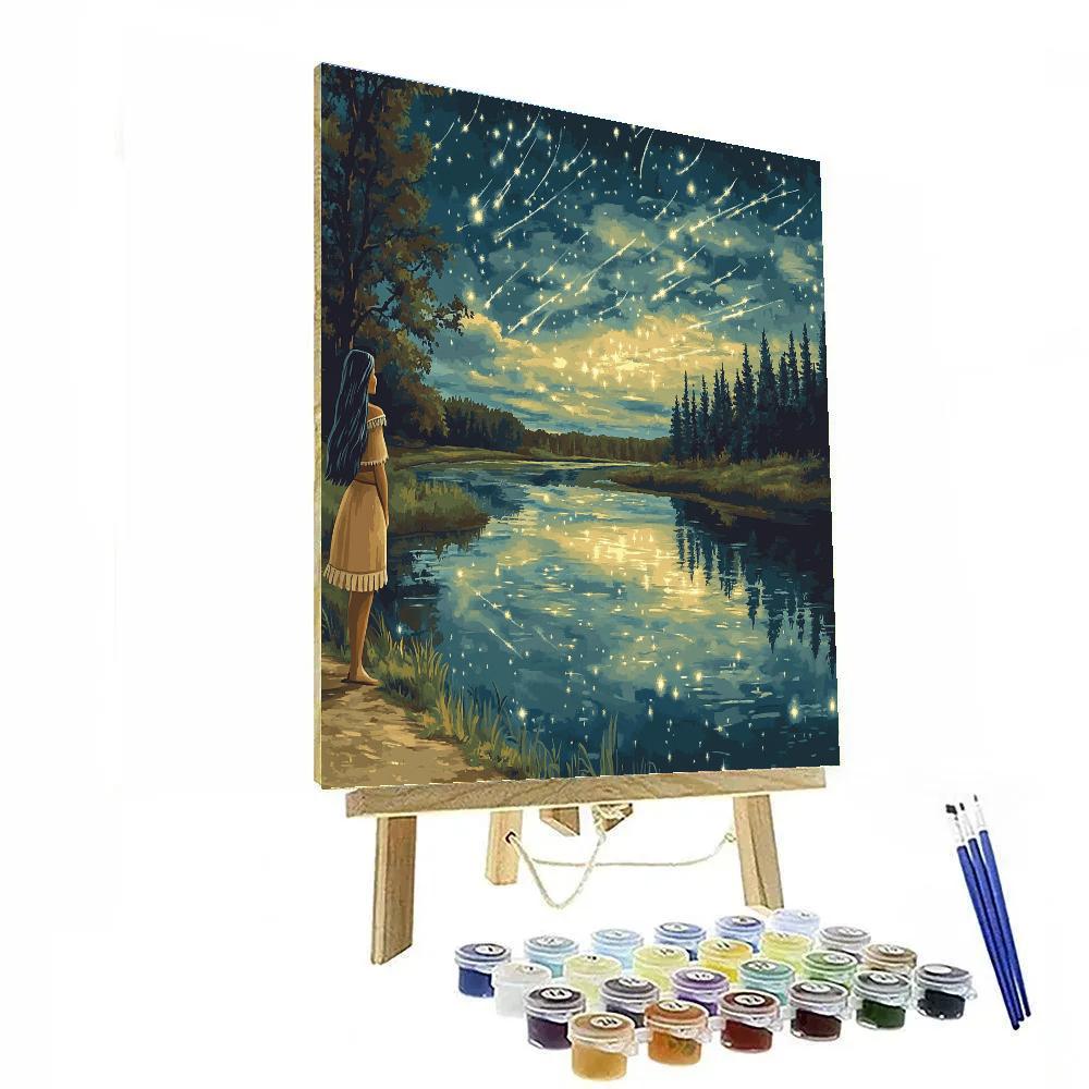 Pocahontas River Of Shooting Stars DIY paint by numbers