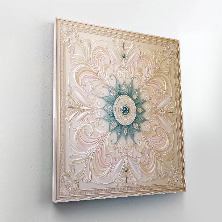 Alphonse Mucha Inspired Nebula Sonata In Filigree DIY paint by numbers