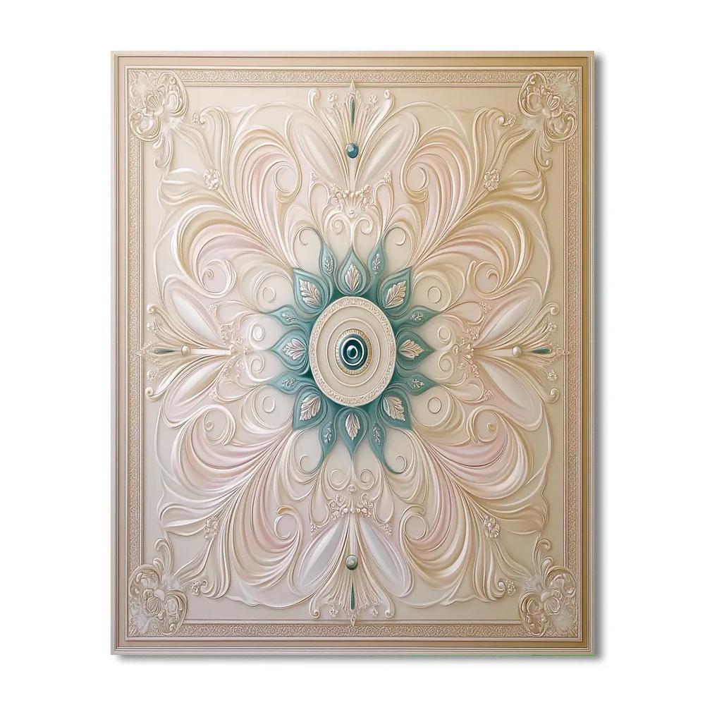 Alphonse Mucha Inspired Nebula Sonata In Filigree DIY paint by numbers