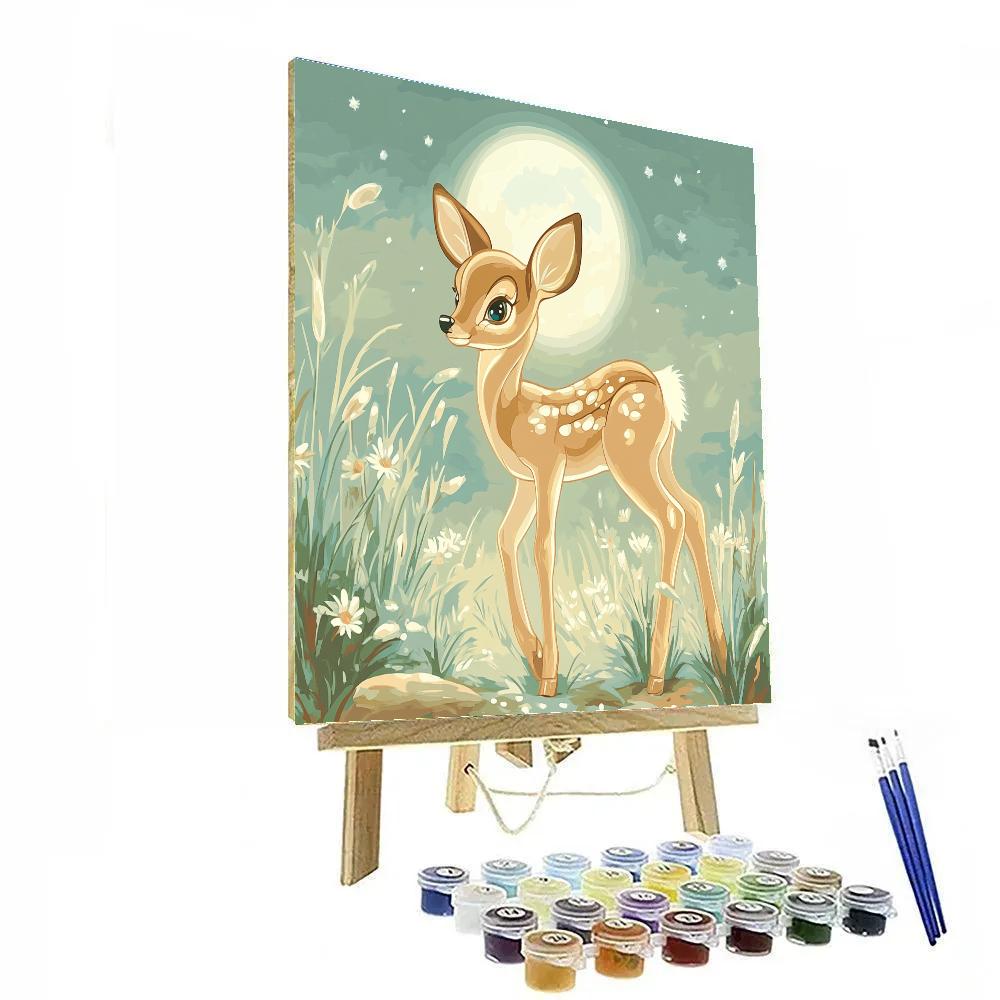 Bambi Crystal Moon Meadow paint by color