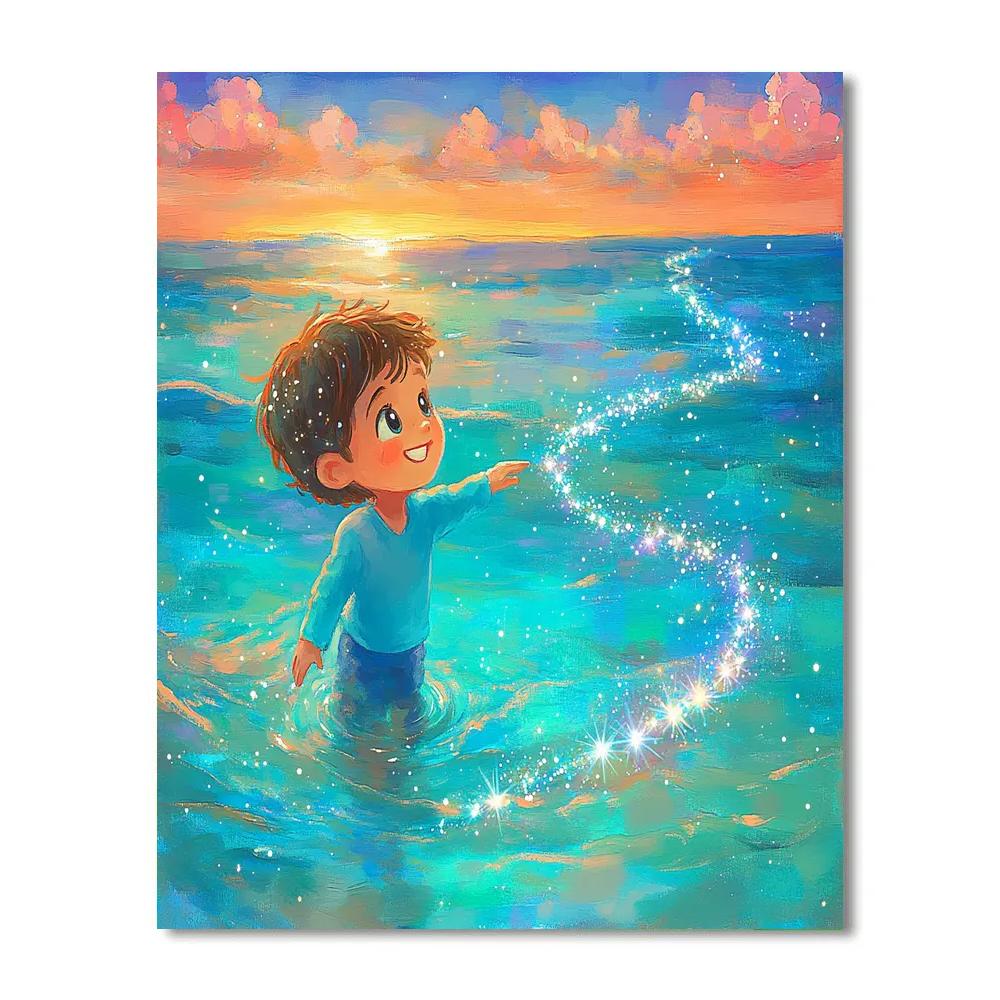 Luca Sea Breeze Star Tide paint by color