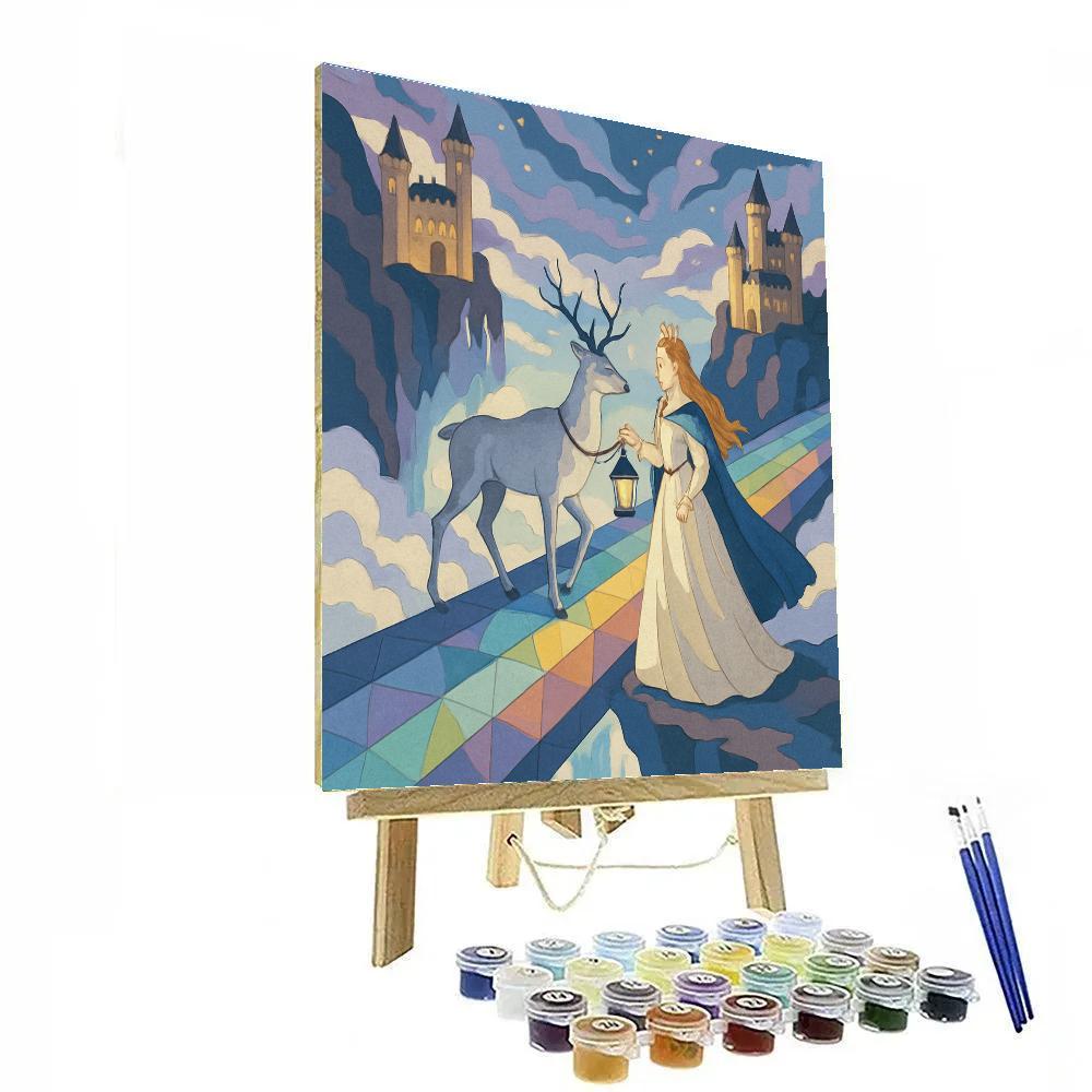 Sky Bridge In Princess Radiance Numbered painting kits