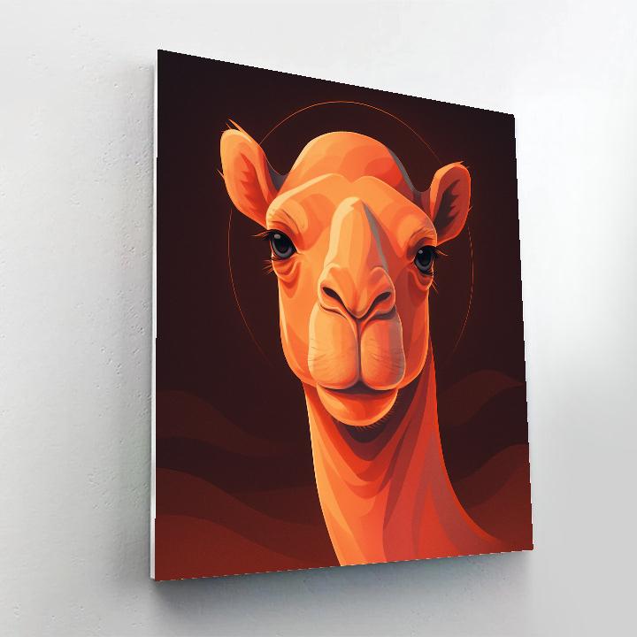Mirage Crown Camel DIY paint by numbers